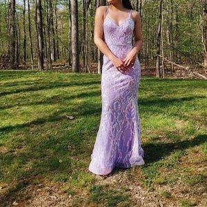 Lavender Prom dress